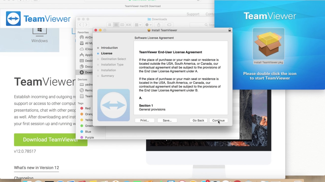 teamviewer quick spport for mac